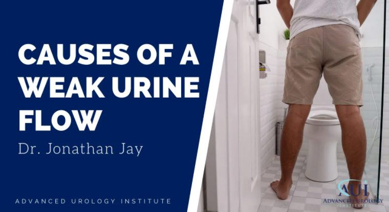 Causes of a Weak Urine Flow
