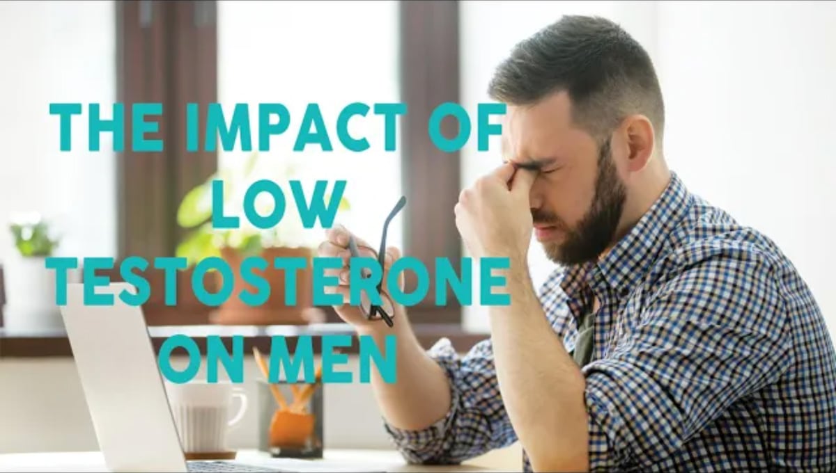 What is the impact of low testosterone on men according to Dr. Samuel Lawindy?