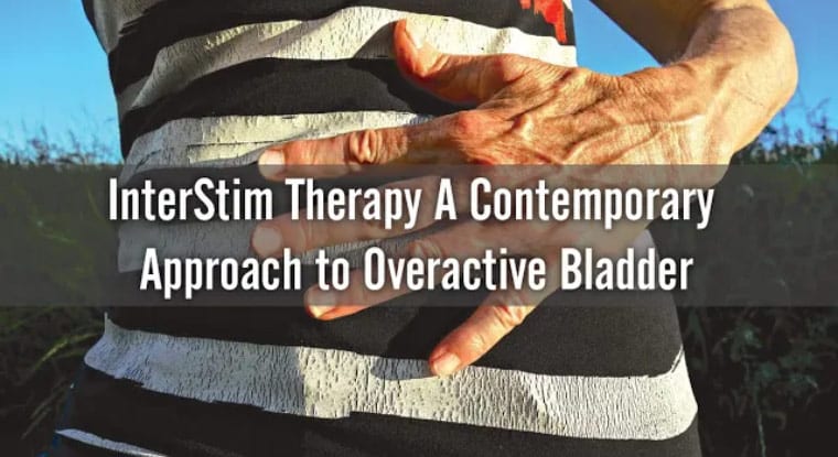 What is Dr. Samuel Lawindy’s contemporary approach to treating overactive bladder with InterStim Therapy?