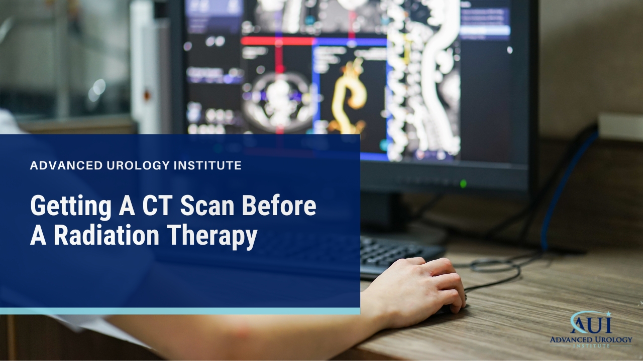 Getting A CT Scan Before A Radiation Therapy