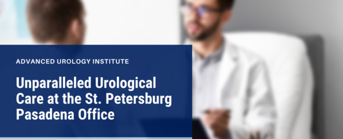 Unparalleled Urological Care at the St Petersburg Pasadena Office