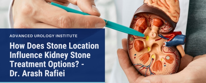 How Does Stone Location Influence Kidney Stone Treatment Options? - Dr. Arash Rafiei
