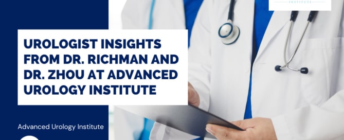 Urologist Insights from Dr. Richman and Dr. Zhou at Advanced Urology Institute